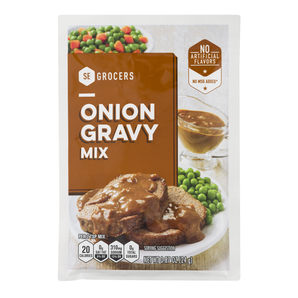 slide 1 of 1, SE Grocers Onion Gravy Mix, 0.8 oz