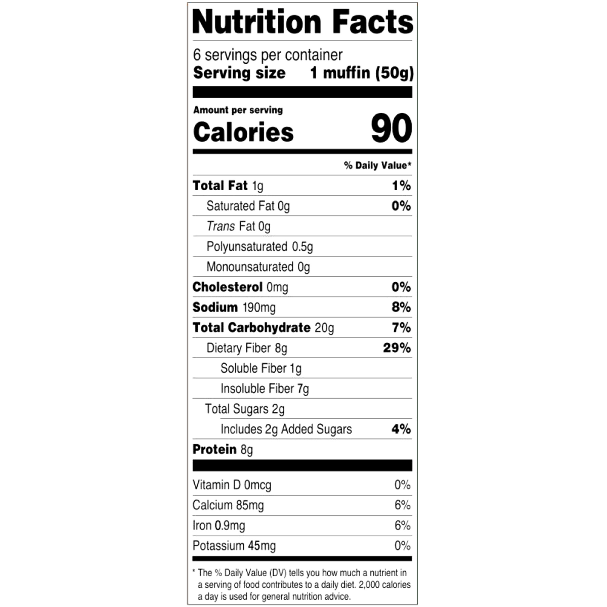 slide 2 of 8, Aunt Millie Carb Smart Cin Muffins, 6 ct