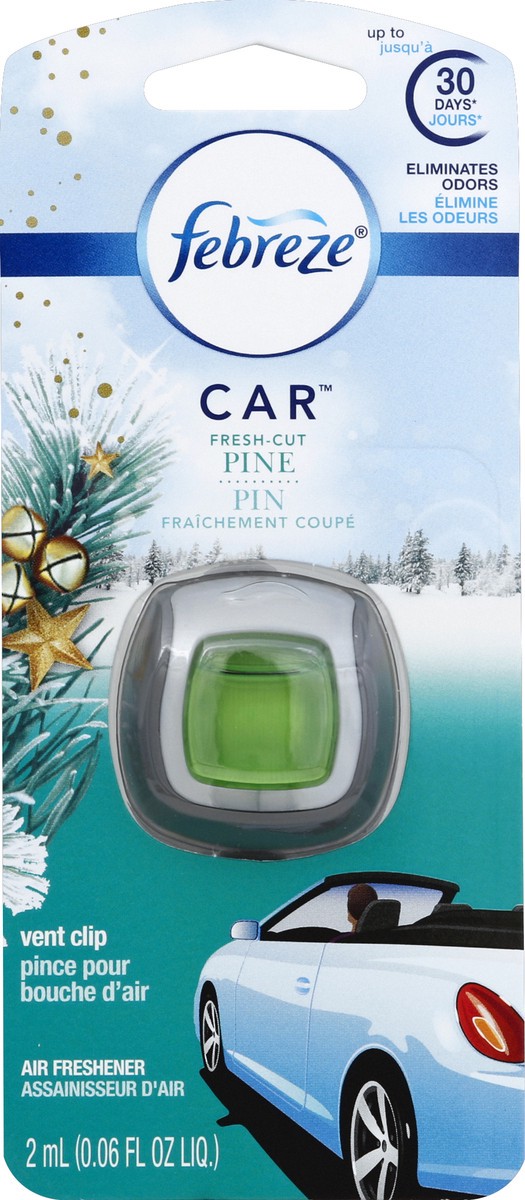 slide 1 of 3, Febreze Cut Pine Car Air Freshener, 0.1 oz