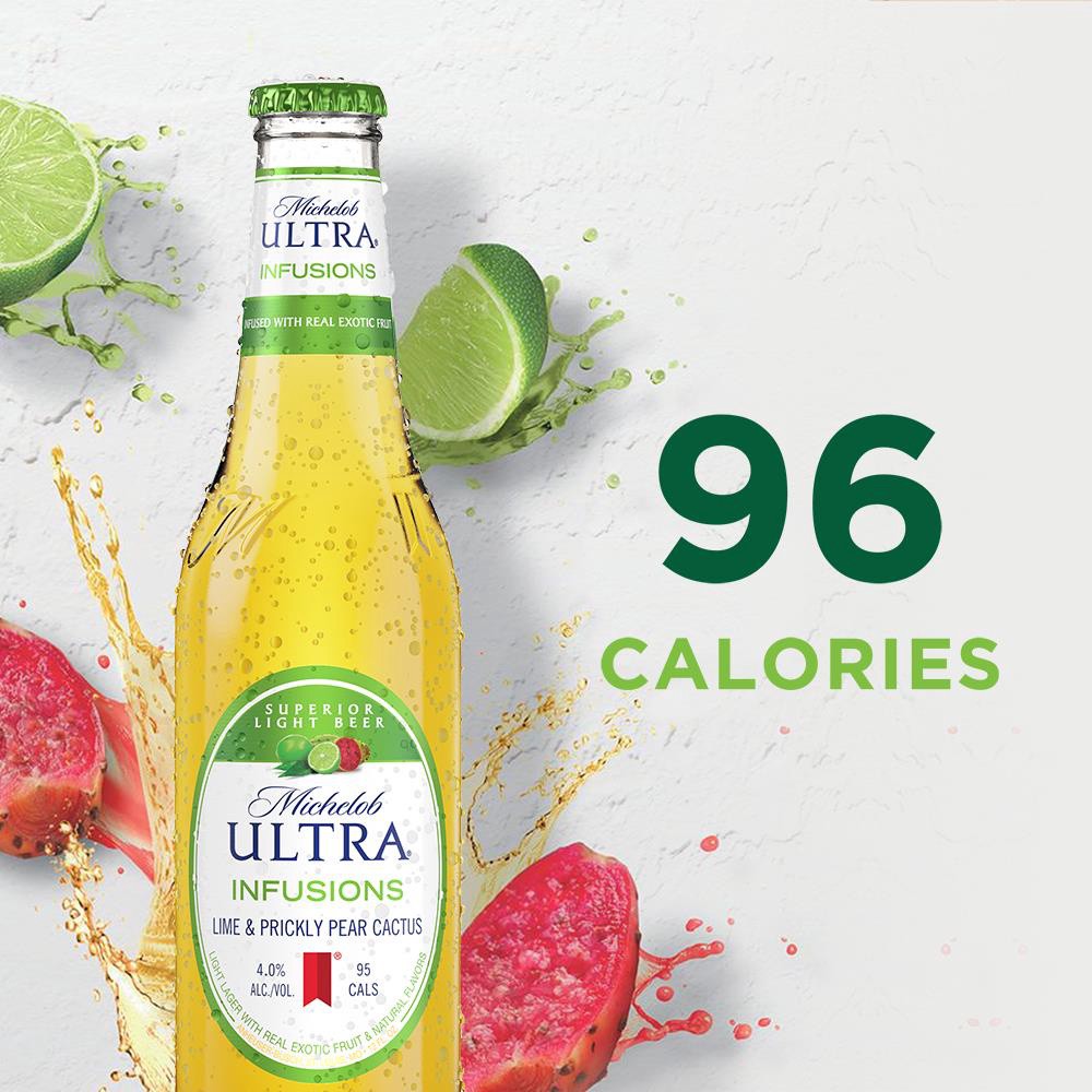 slide 5 of 10, Michelob Ultra Superior Light Infusions Beer 12 - 12 fl oz Bottles, 12 ct; 12 oz