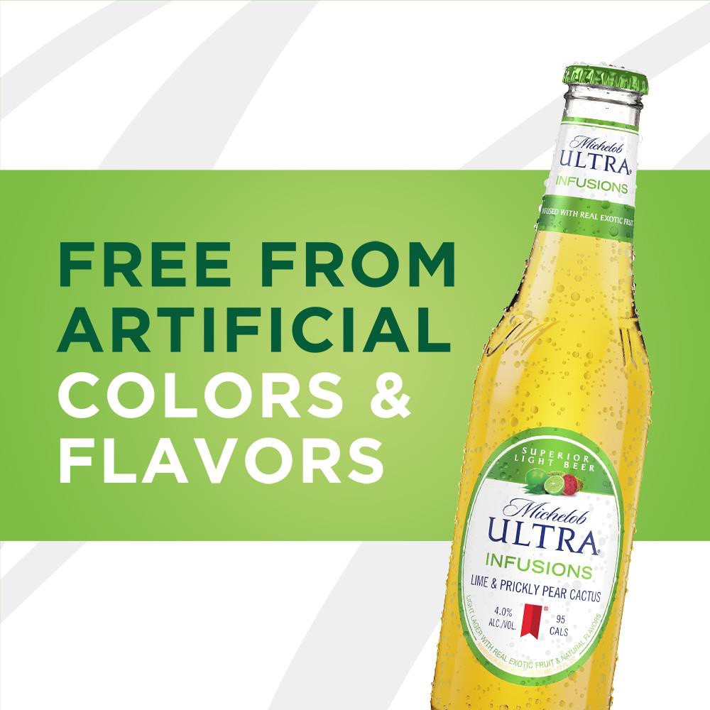 slide 6 of 10, Michelob Ultra Superior Light Infusions Beer 12 - 12 fl oz Bottles, 12 ct; 12 oz