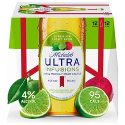 Michelob Ultra Superior Light Infusions Beer, 12 x 12 fl oz Bottles