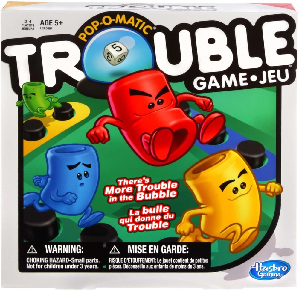 slide 1 of 1, Hasbro Trouble Game, 1 ct