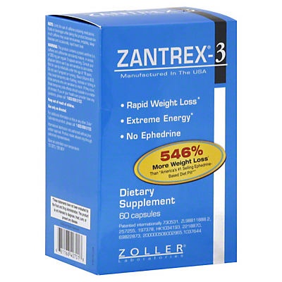 slide 1 of 2, Zantrex 3 Dietary Supplement Capsules, 60 ct