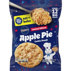 Pillsbury Ready To Bake Apple Pie Cookie Dough 12 Count - 14 Oz