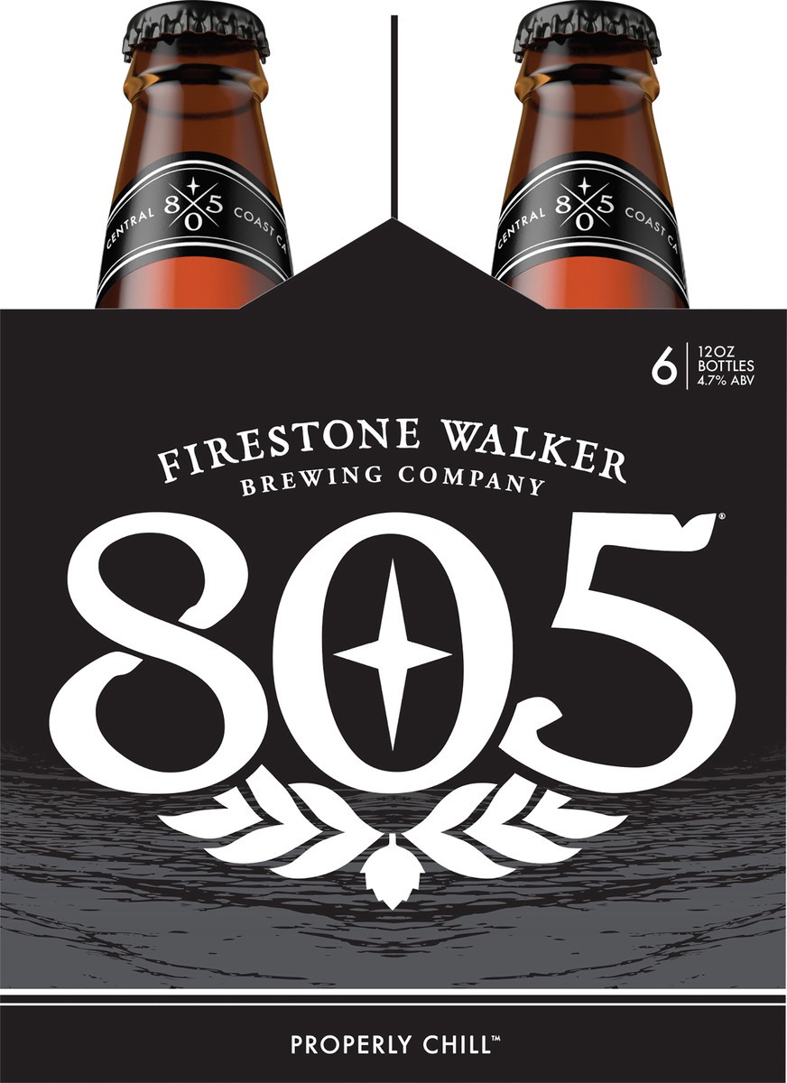slide 9 of 9, Firestone Walker 805 Blonde Ale, 6 ct; 12 oz