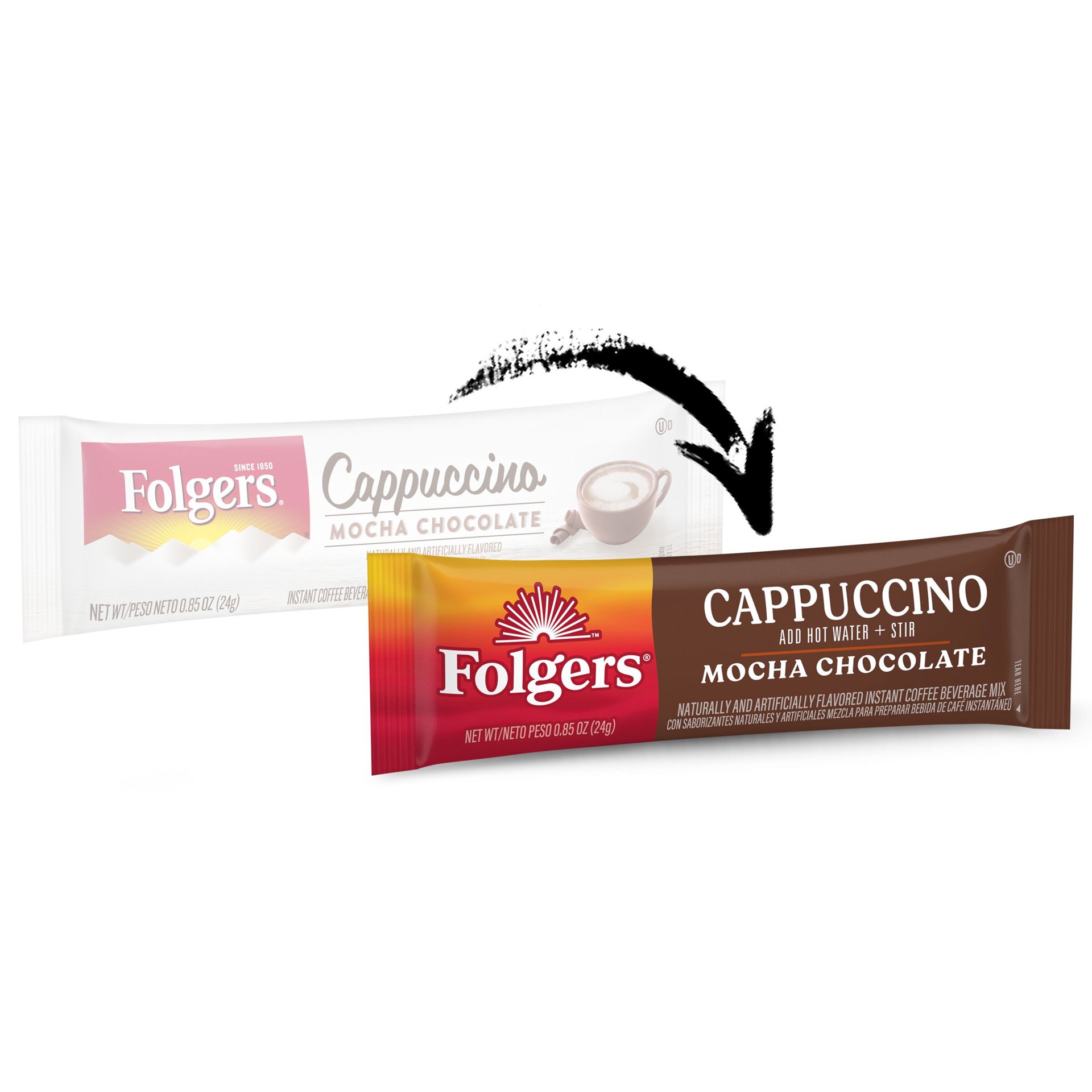 slide 5 of 5, Folgers Coffee Beverage Mix - 4 ct, 4 ct