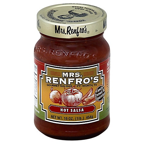slide 1 of 1, Mrs Renfro Salsa Pic, 16 oz