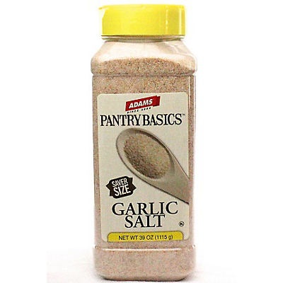 slide 1 of 1, Adams Pantry Basics Garlic Salt, 39 oz