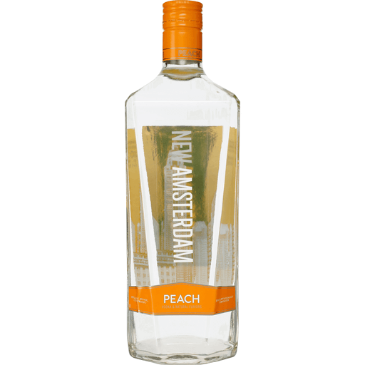 slide 1 of 1, New Amsterdam Peach Vodka, 1.75 liter