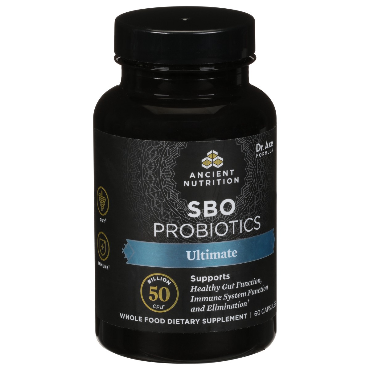 slide 4 of 9, Ancient Nutrition Ultimate SBO Probiotics 60 Capsules, 90 ct