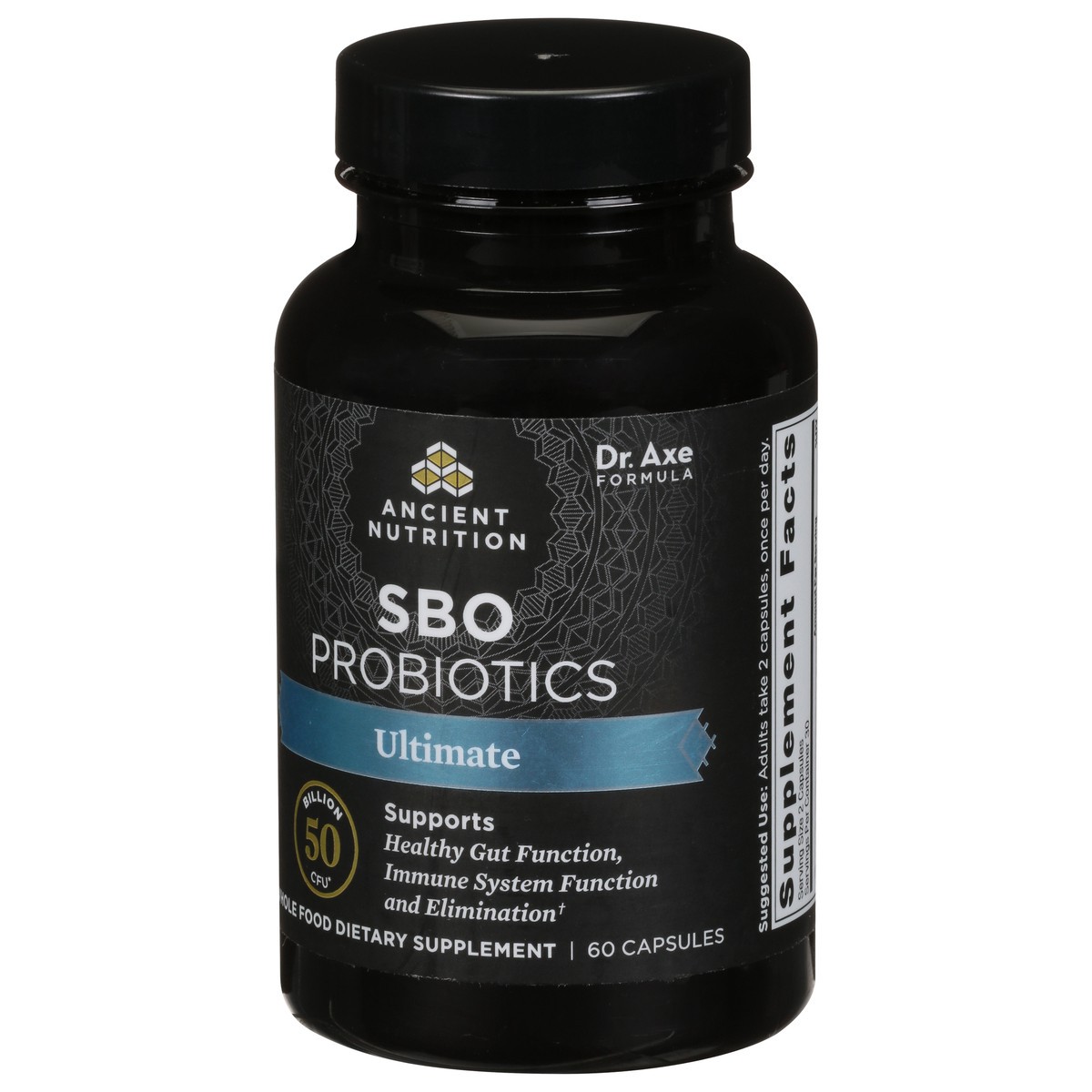 slide 7 of 9, Ancient Nutrition Ultimate SBO Probiotics 60 Capsules, 90 ct