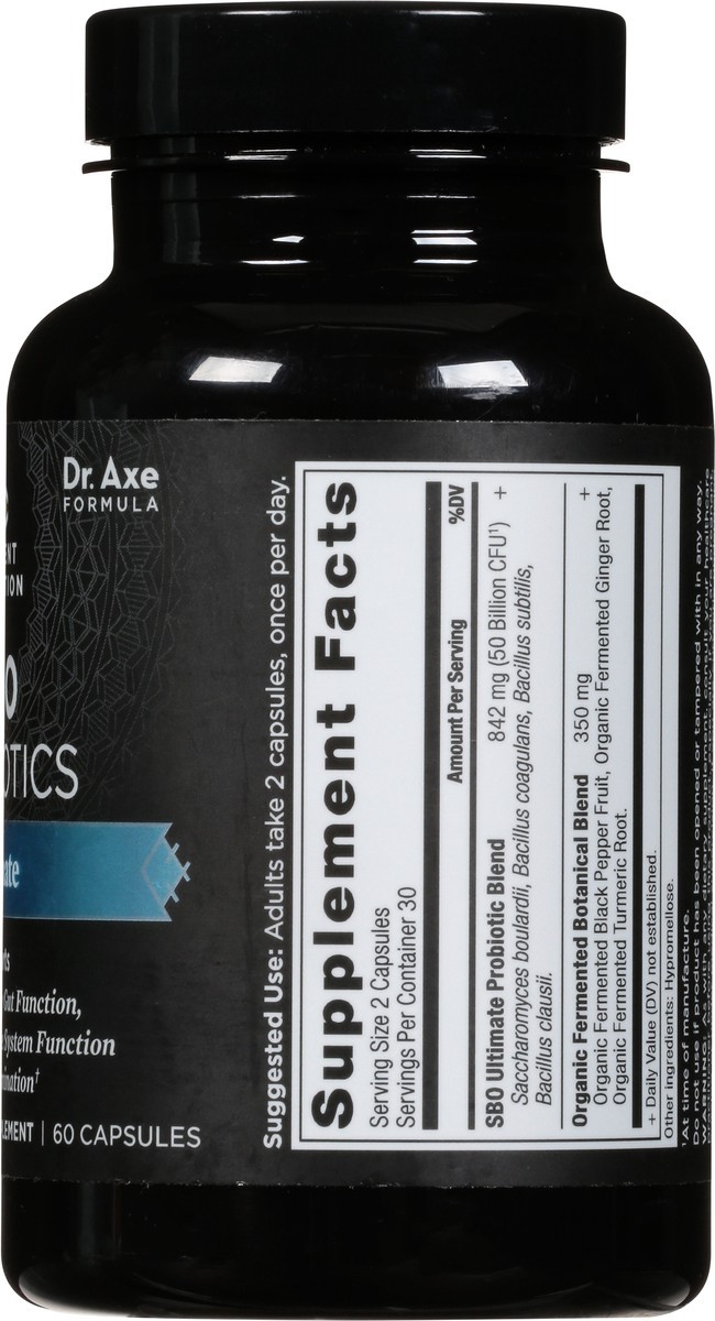 slide 2 of 9, Ancient Nutrition Ultimate SBO Probiotics 60 Capsules, 90 ct
