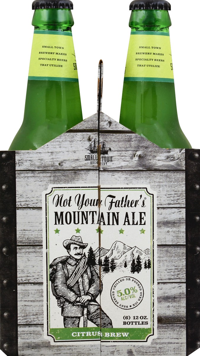 slide 3 of 4, Small Town Brewery Not Your Father's Mountain Ale, 6 ct; 12 oz