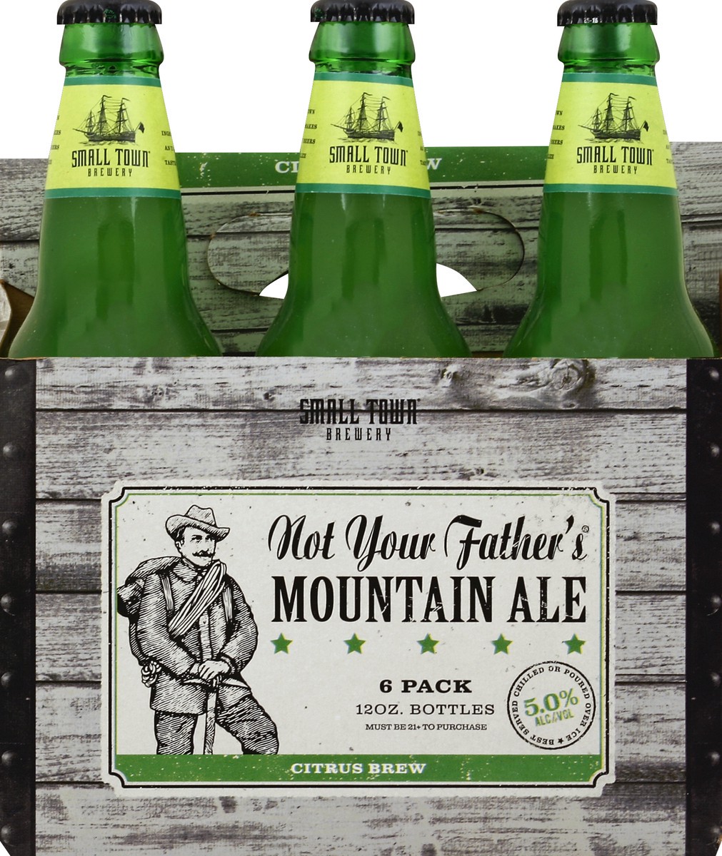 slide 4 of 4, Small Town Brewery Not Your Father's Mountain Ale, 6 ct; 12 oz