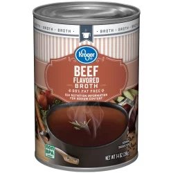 Kroger 99% Fat Free Beef Broth