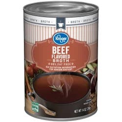 Kroger 99% Fat Free Beef Broth
