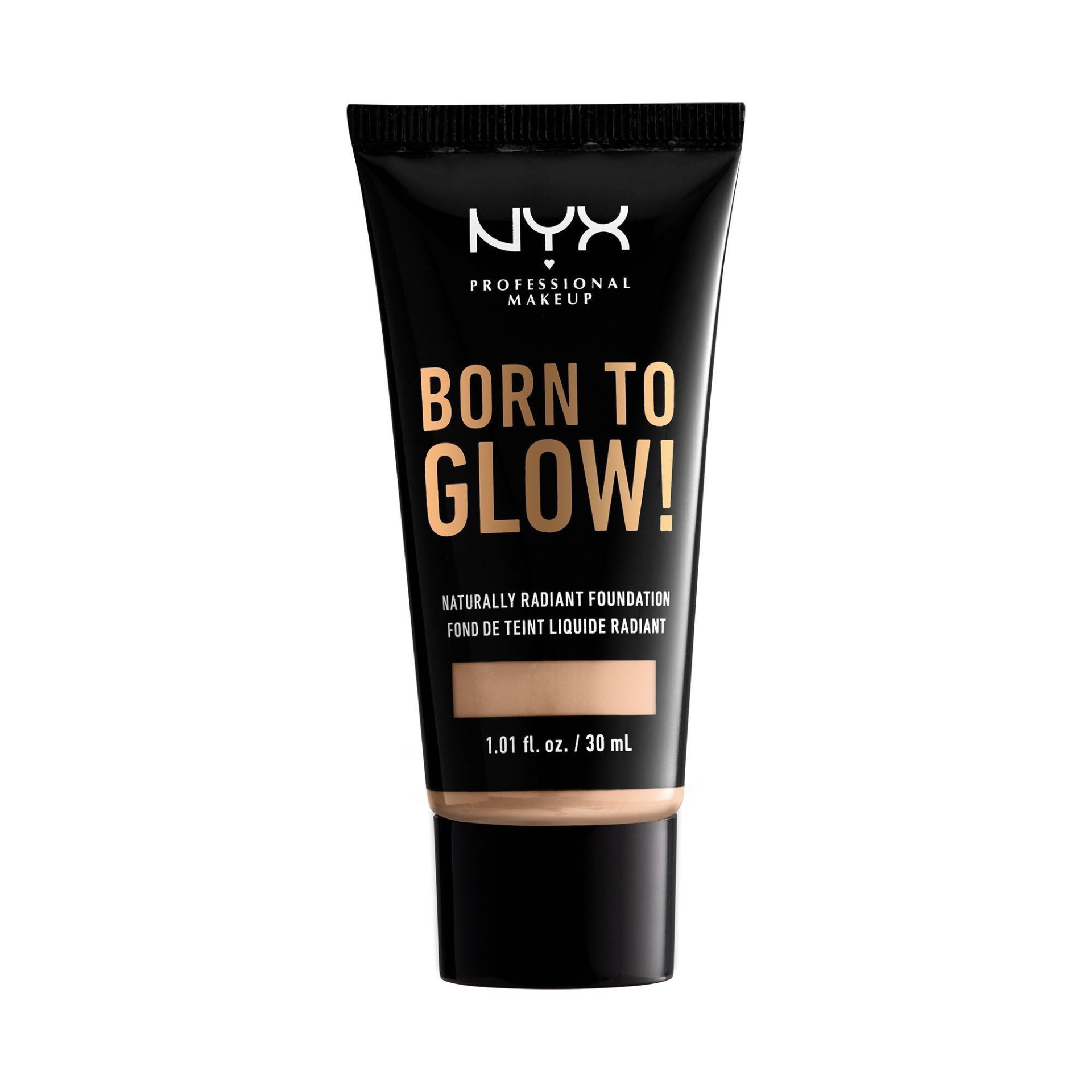 slide 1 of 1, NYX Professional Makeup Born To Glow Radiant Foundation Vanilla, 1 ct