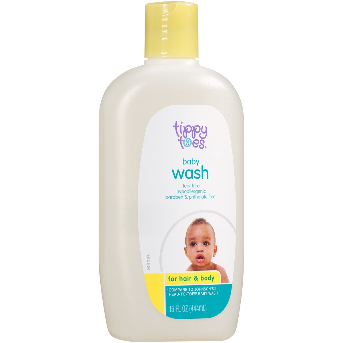 slide 2 of 9, Tippy Toes Baby Wash For Hair & Body, 15 fl oz