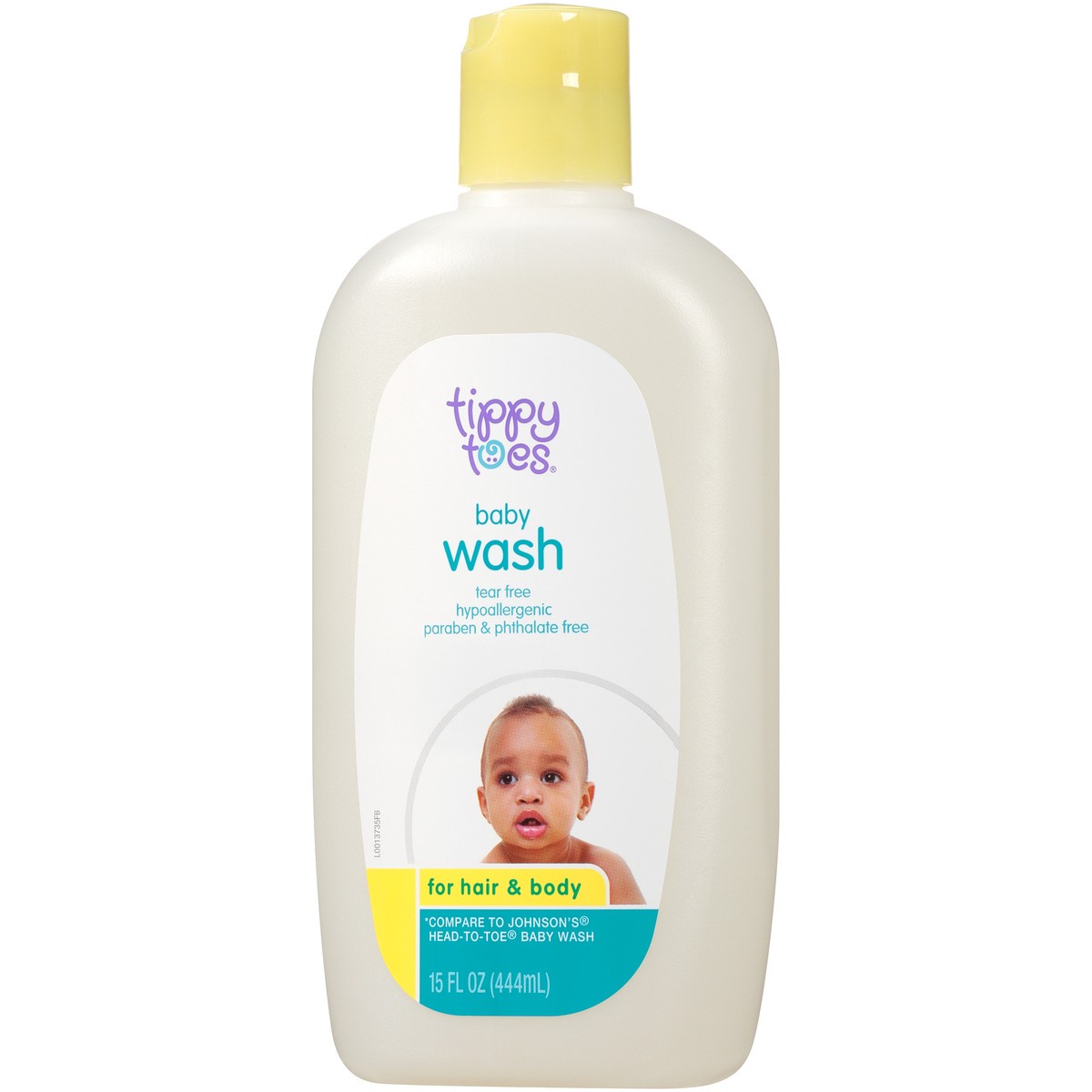 slide 4 of 9, Tippy Toes Baby Wash For Hair & Body, 15 fl oz