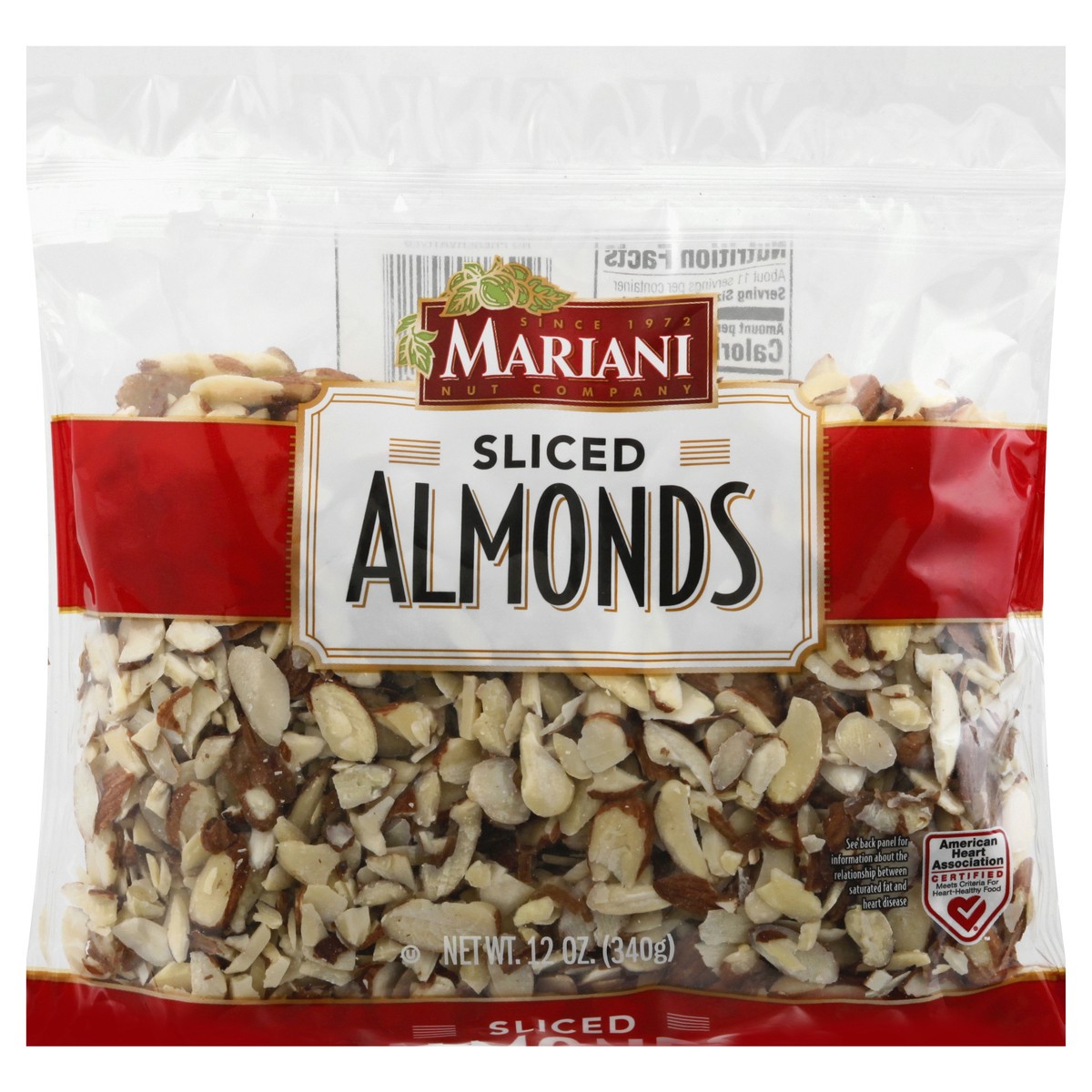 slide 8 of 13, Mariani Sliced Almonds 12 oz, 12 oz