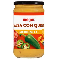 Meijer Salsa Con Queso, 23 Oz