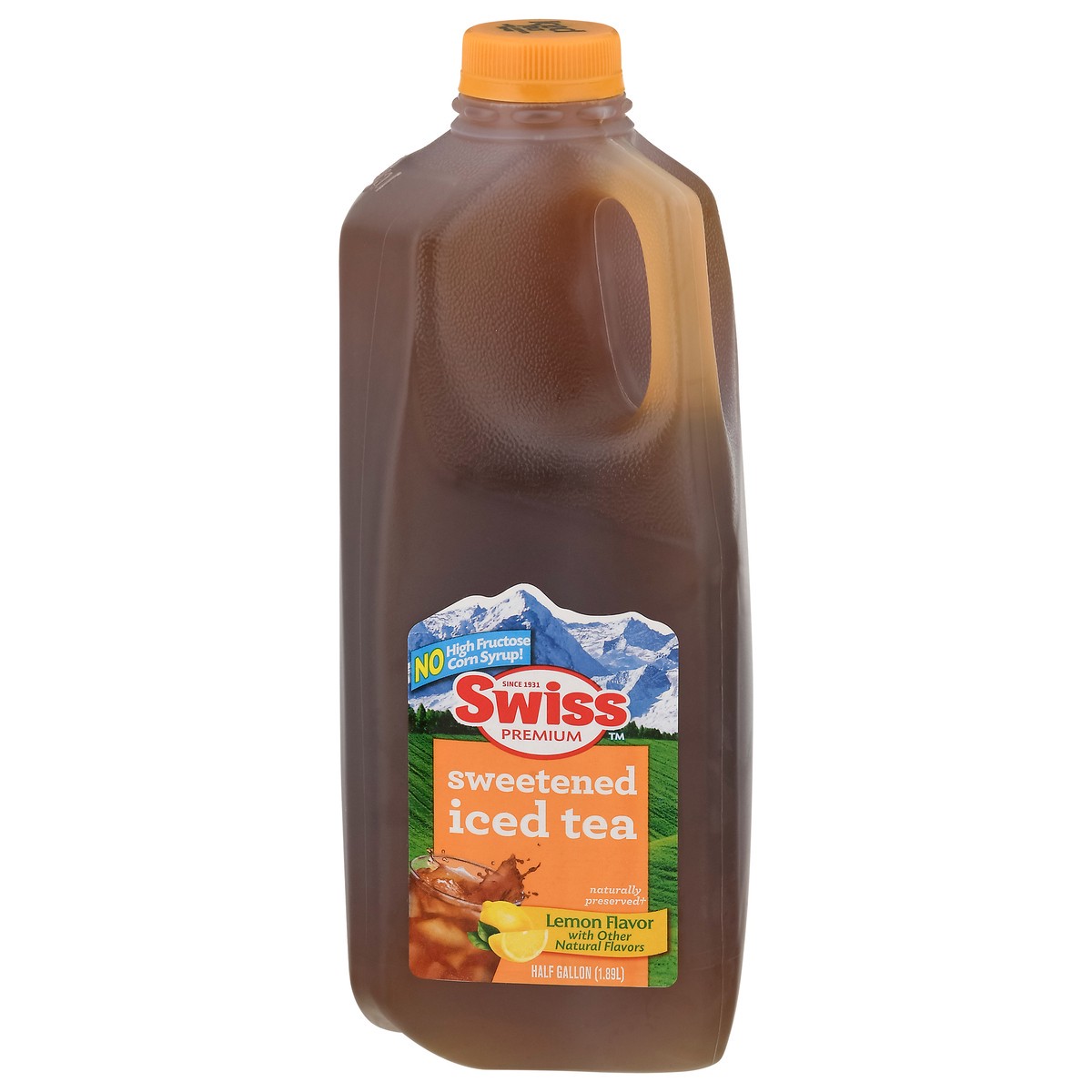 slide 11 of 13, Swiss Premium Sweetened Lemon Flavor Iced Tea - 1/2 gal, 1/2 gal
