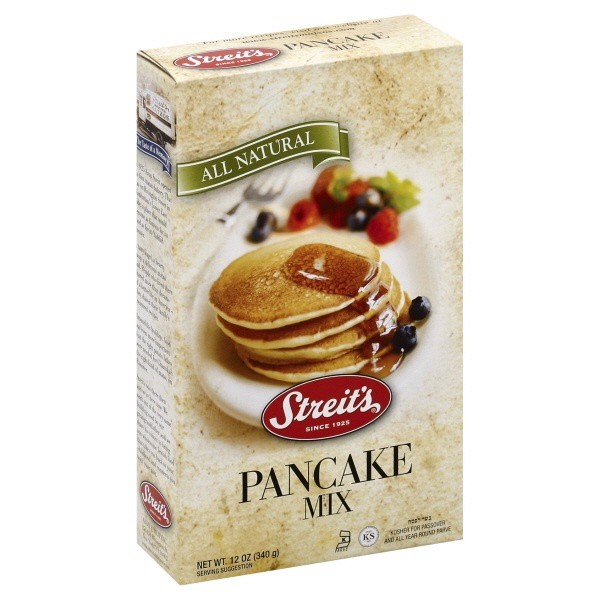 slide 1 of 1, Streit's Streits Mix Pancake, 12 oz