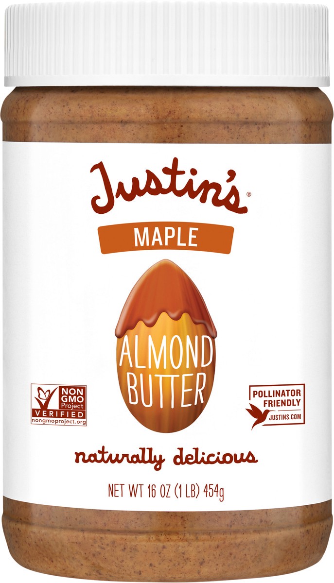 slide 6 of 10, Justin's Maple Almond Butter, 16 oz