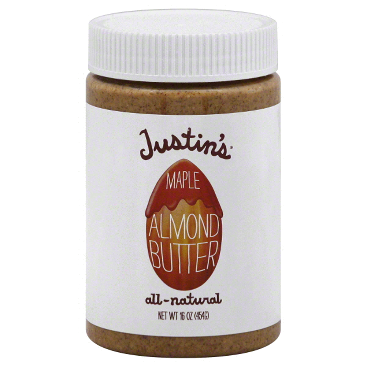 slide 1 of 1, Justin's Maple Almond Butter, 16 oz