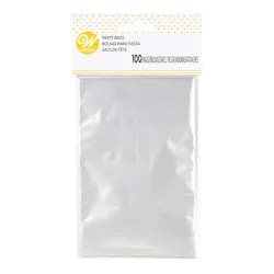 Wilton CLEAR PARTY BAGS MEGAPK