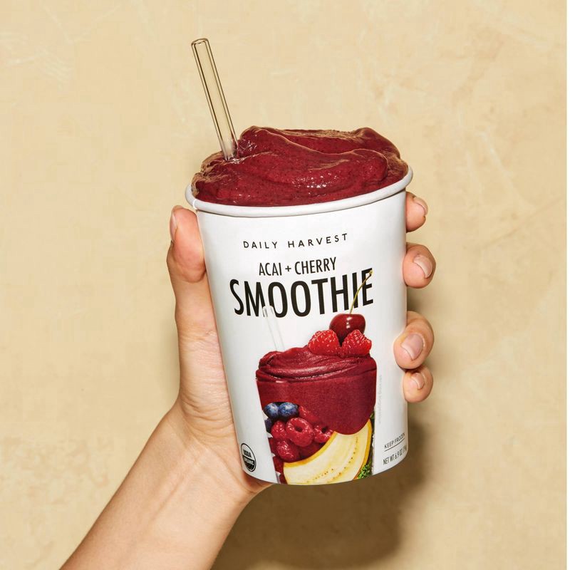slide 8 of 8, Daily Harvest Acai + Cherry Smoothie 6.9 oz, 6.9 oz