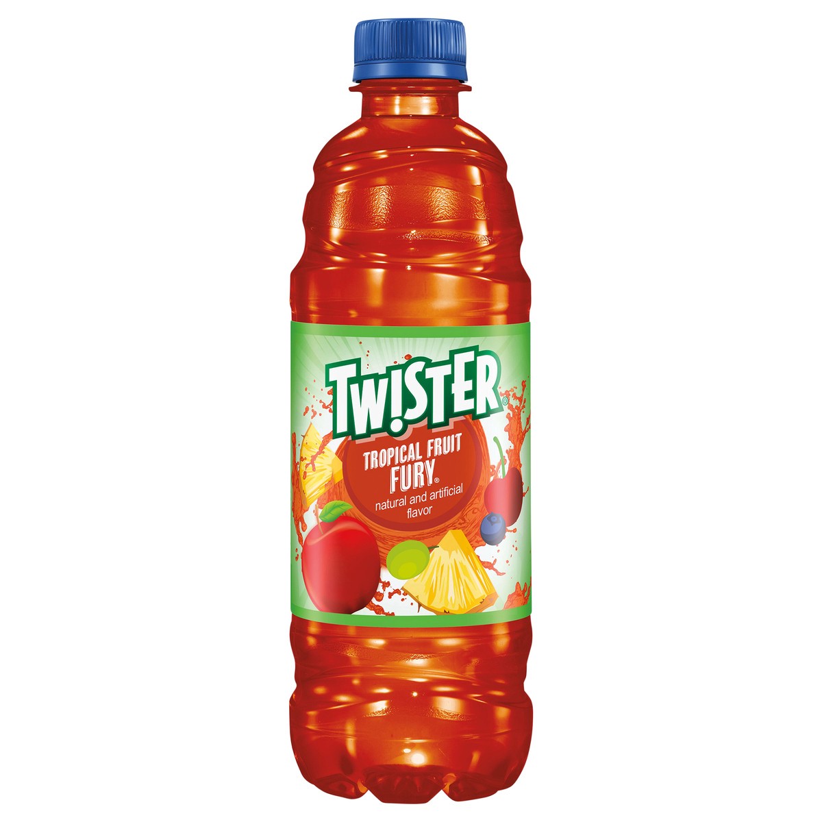 slide 1 of 4, Twister Flavored Beverage, 16.9 fl oz