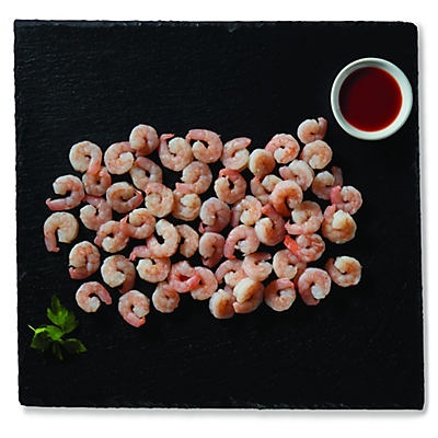 slide 1 of 1, Fish Market Cooked Medium Shrimp Tail-Off, 71/90 count, per lb