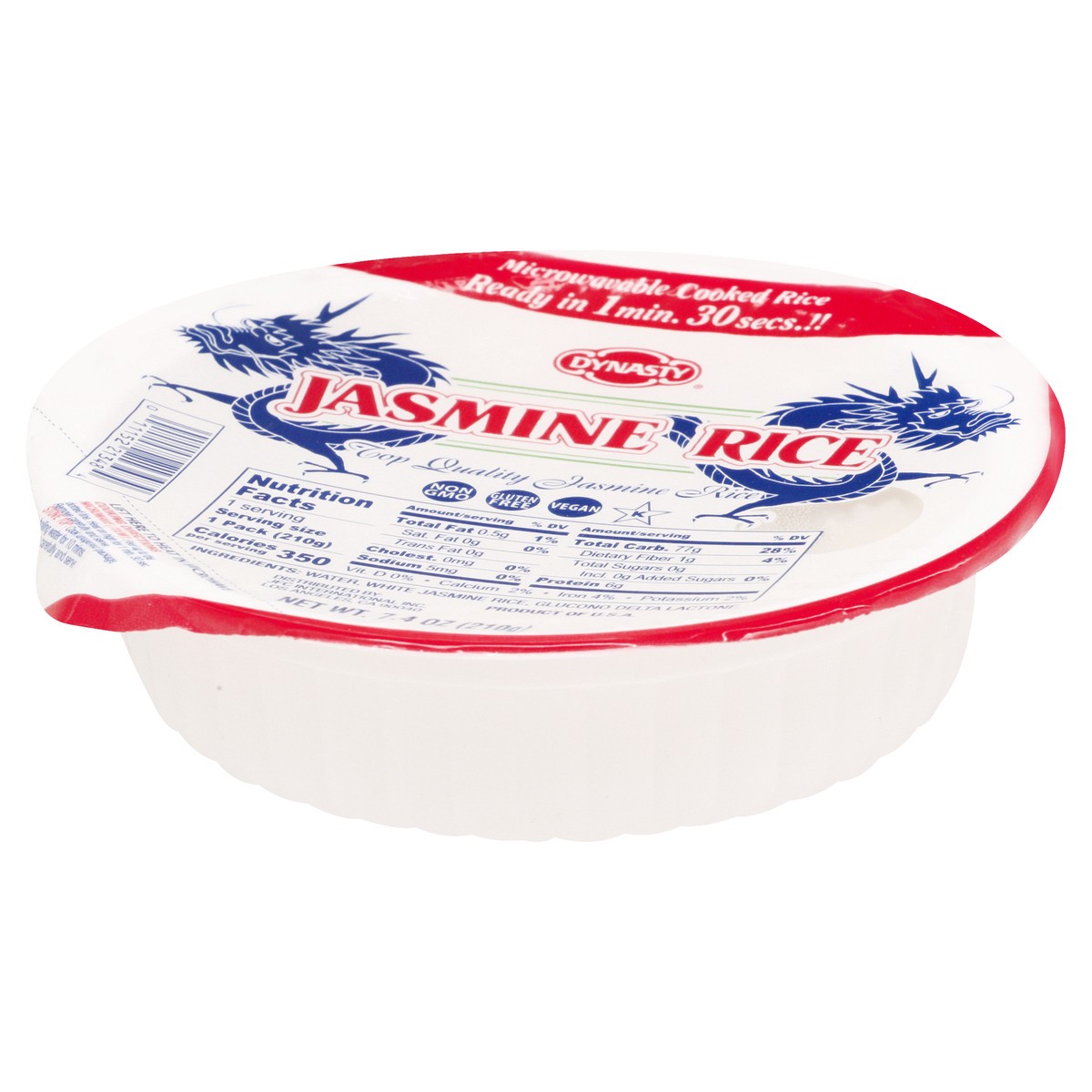slide 3 of 11, Dynasty Jasmine Rice Cooked, 7.4 oz