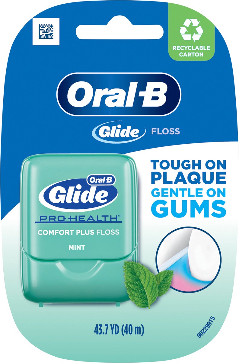 slide 3 of 3, Oral-B Glide Pro Health Comfort Plus Mint Flavor Floss, 1 ct