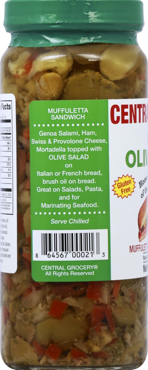 slide 6 of 10, Central Grocery's Olive Salad 16 oz, 16 oz