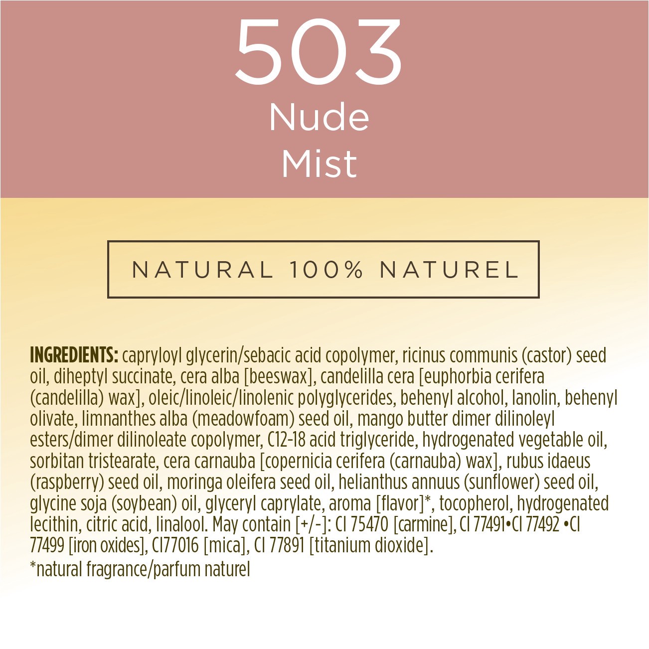 slide 2 of 5, Burt's Bees Nude Mist Gloss Lipstick, 0.12 oz