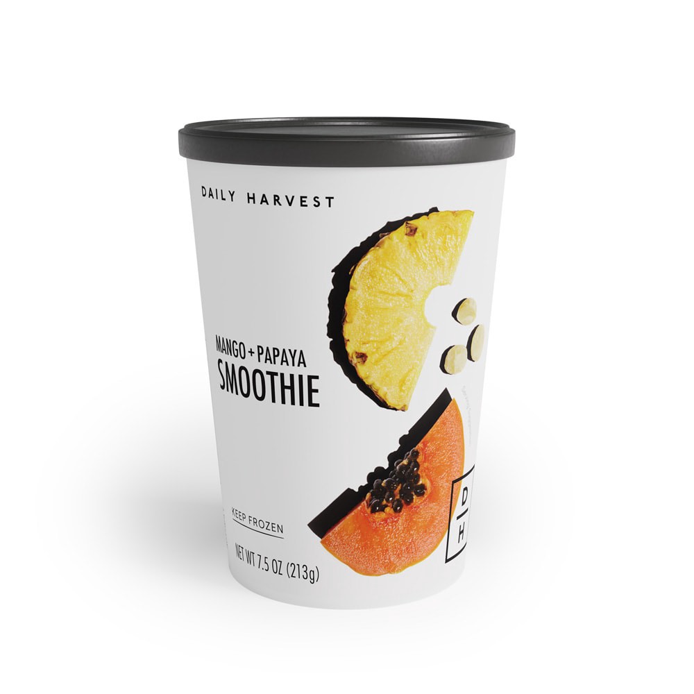 slide 1 of 6, Daily Harvest Mango + Papaya Smoothie - 7.5 oz, 7.5 oz