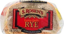 S. Rosen's Rye with Caraway Seeds Bread