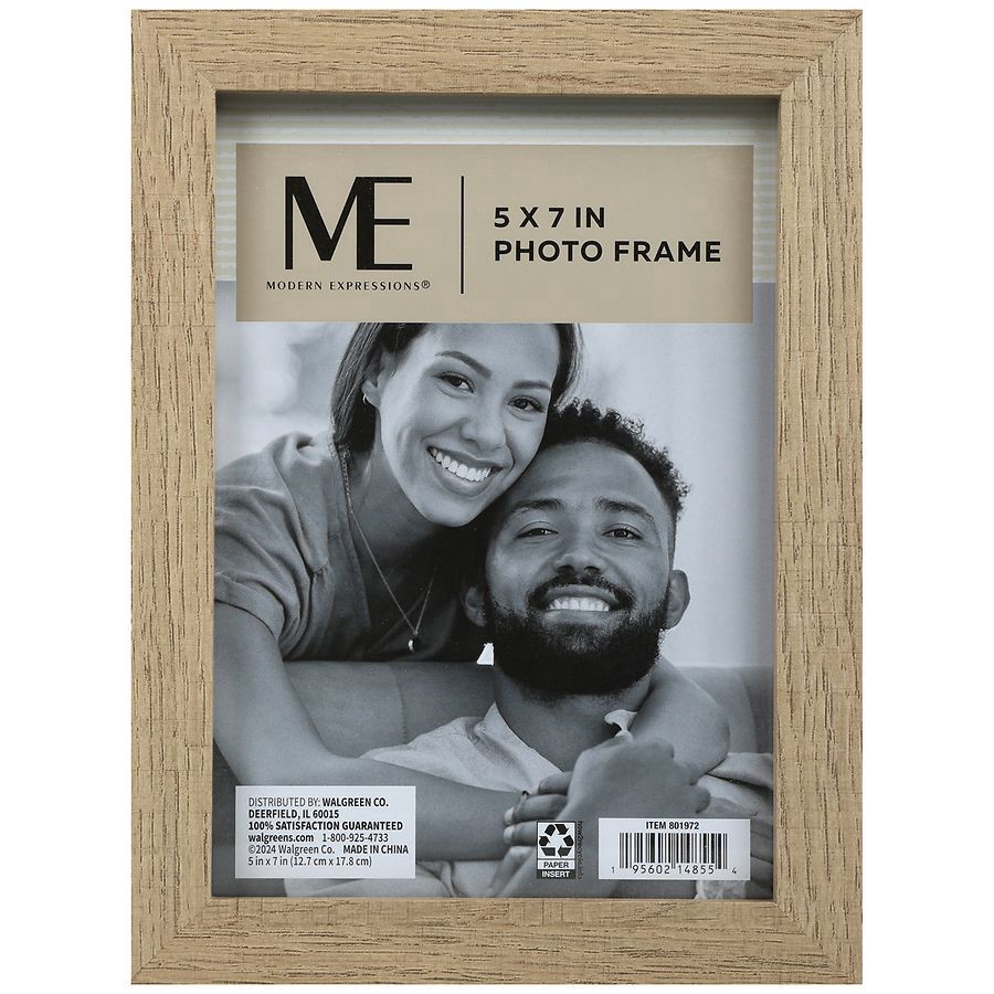 slide 1 of 4, Modern Expressions Photo Frame 5x7 Inch, 1 ct