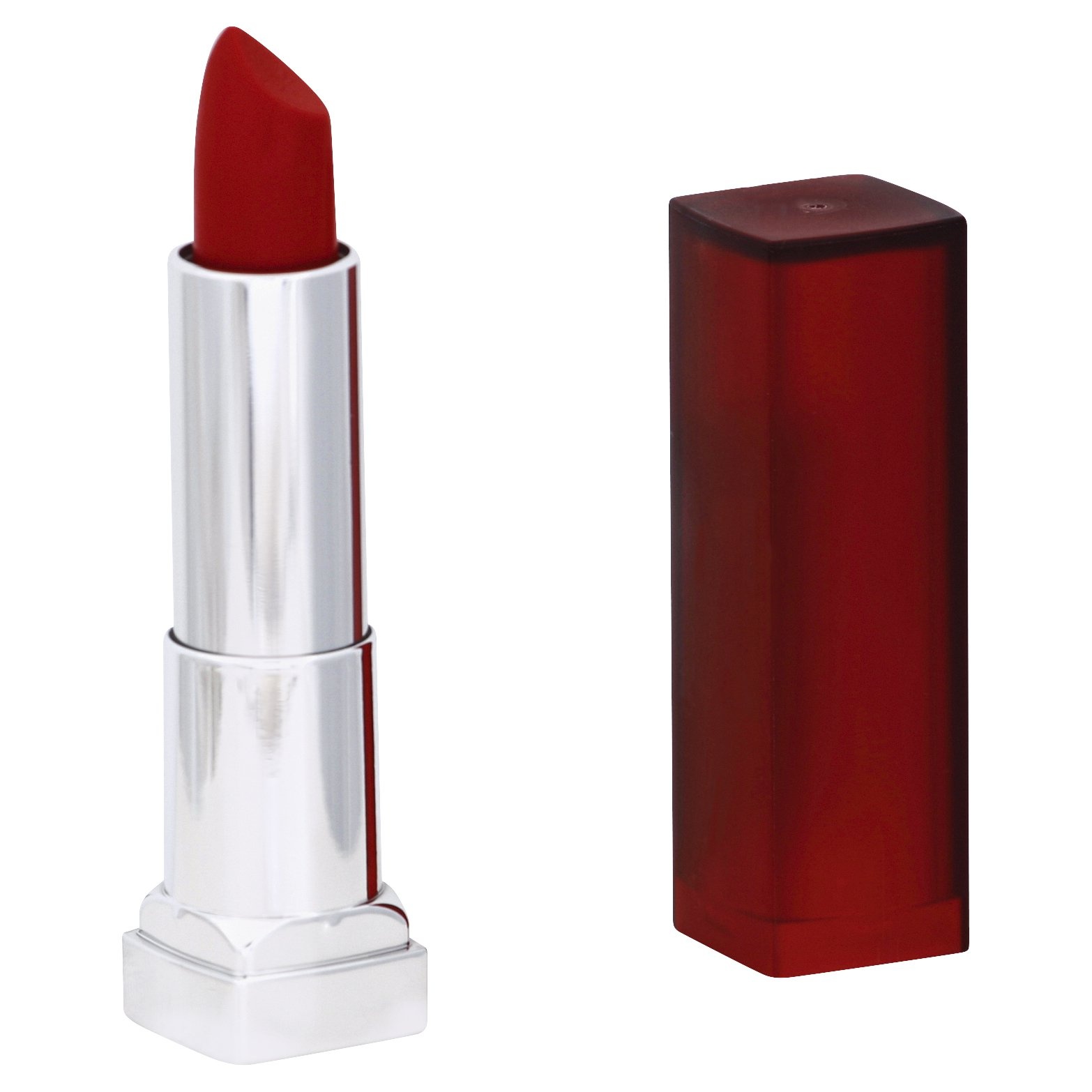 slide 1 of 6, Maybelline Color Sensational Creamy Matte Lip Color 690 Siren in Scarlet, 0.15 oz