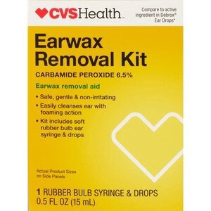 slide 1 of 1, Cvs Health Earwax Remove Kit, 1 ct