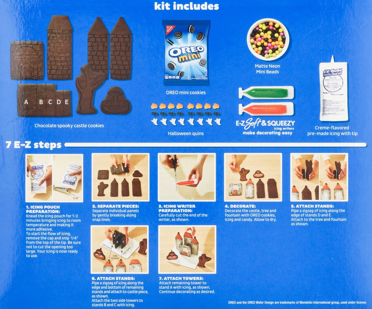 slide 3 of 13, Create A Treat Oreo Spooky Castle Cookie Kit 22.9 oz, 22.9 oz
