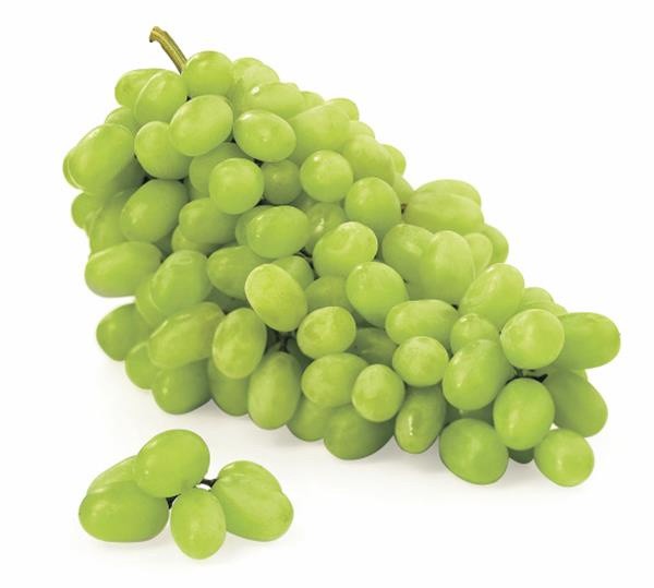 slide 1 of 1, Seedless Green Grapes, per lb