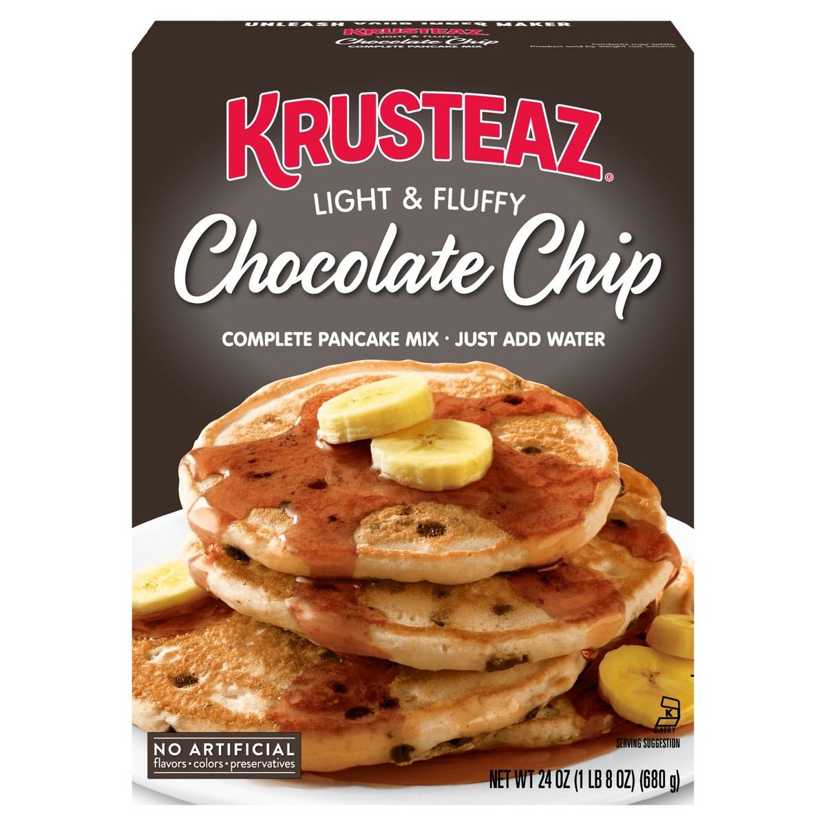 slide 1 of 11, Krusteaz Pancake Mix, 24 oz