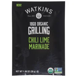 Watkins Organic Grilling Chili Lime Marinade 1.06 oz