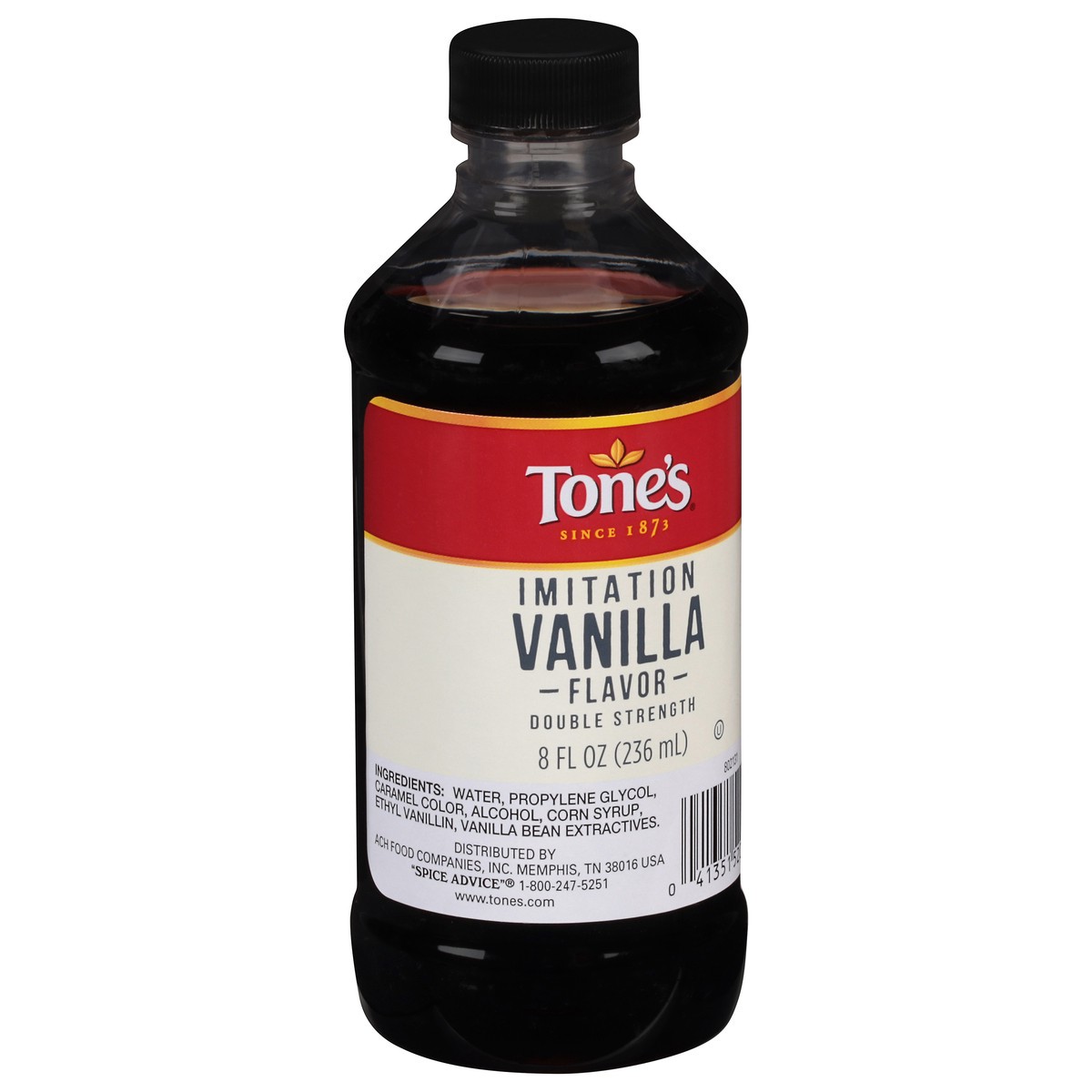 slide 5 of 9, Tone's Imitation Vanilla 8 fl oz, 8 fl oz