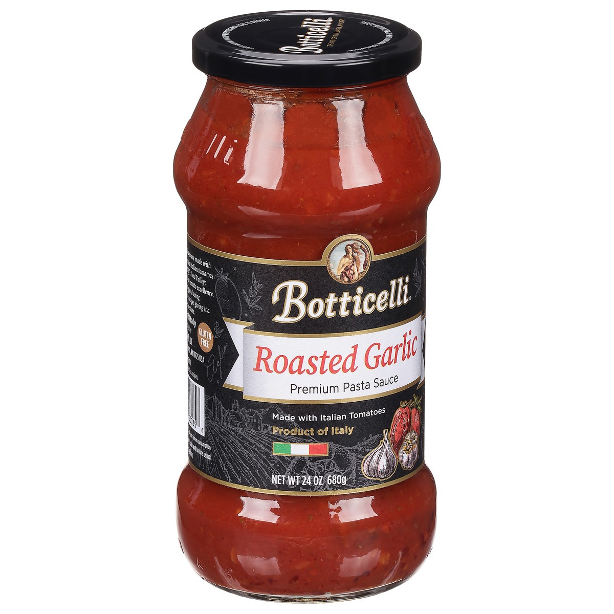 slide 2 of 9, Botticelli Roasted Garlic Pasta Sauce, 24 oz