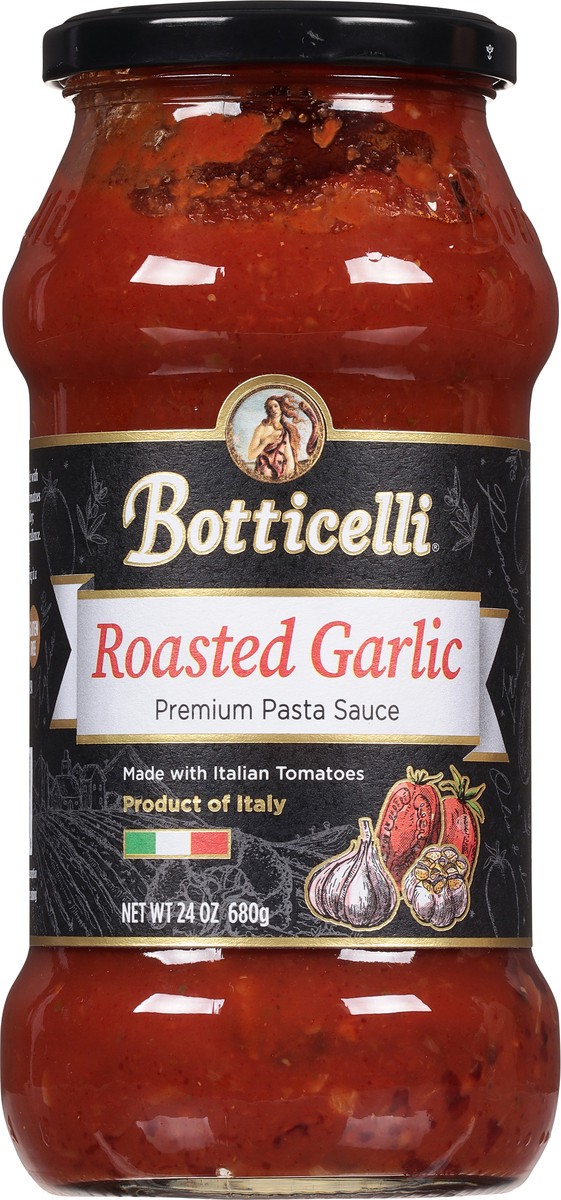 slide 6 of 9, Botticelli Roasted Garlic Pasta Sauce, 24 oz